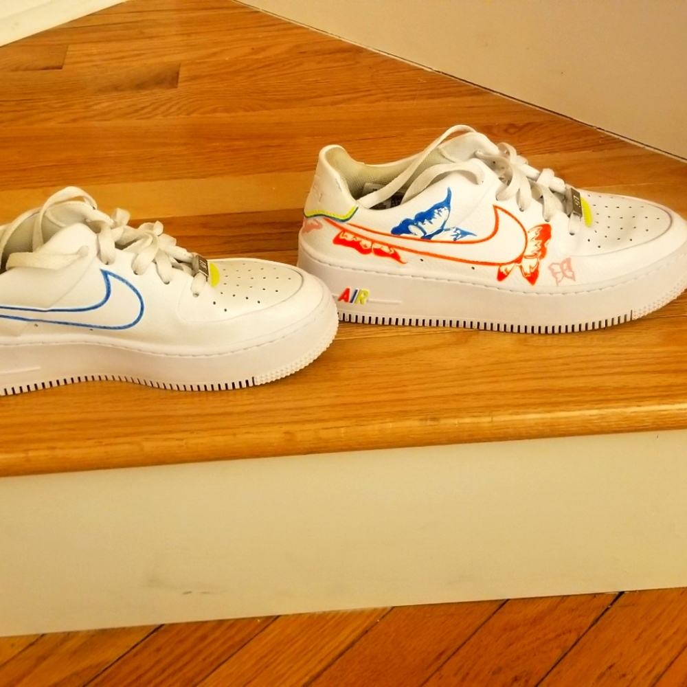 Nike AF-1 low Sage Custom Sneaker